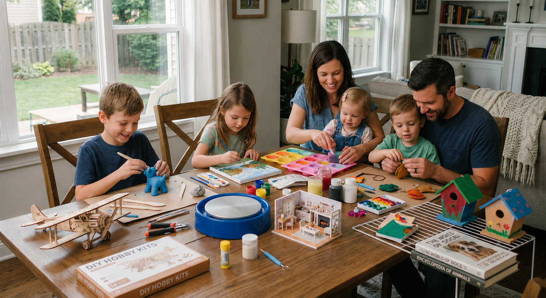 10 Creative Weekend Projects to Do with Your Kids (Without Screentime)