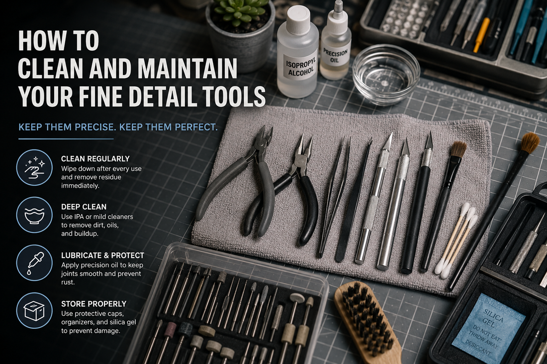 How to Deep-Clean and Maintain Your Fine Detail Tools for Maximum Lifespan
