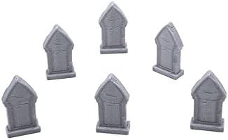 EnderToys Mausoleum Graveyard Scene - DND Terrain Scenery for Tabletop 28mm Miniatures Wargame