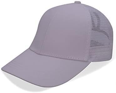 Criss Cross Hat Washed Distressed Baseball Cap Ponytail Hat High Messy Bun Ponycap for Women