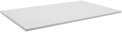AMZQNART 8mm EVA Foam Sheets Rolls for Crafts White Cosplay Foam 39x59in