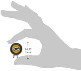 Team Golf NFL Golf Cap Clip with 2 Removable Double-Sided Enamel Magnetic Ball Markers, Attaches Easily to Hats