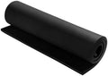 AMZQNART 10mm EVA Foam Sheets Rolls for Crafts Black Cosplay Foam 16x29.5in