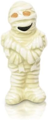 Nora Fleming Mummy Dearest - Hand-Painted Ceramic Halloween Decor - Fall Minis for the Home and Office