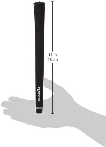 Karma Velour Golf Grips for Men, Women, Juniors | Undersize, Standard, Midsize, Oversize, & Jumbo | 6 Colors | Choose Single, 9, 13 Pack or Golf Club Grip Kit