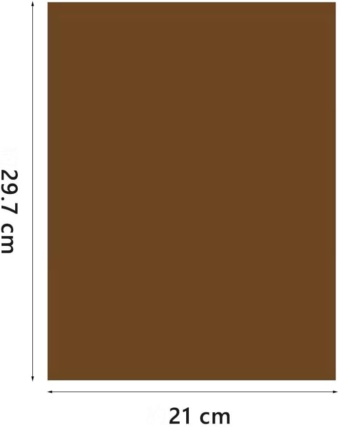 A4 Origami Paper Brown 100 Sheets, 8.27×11.7 inch Double Sided Color Easy Fold - Image 2