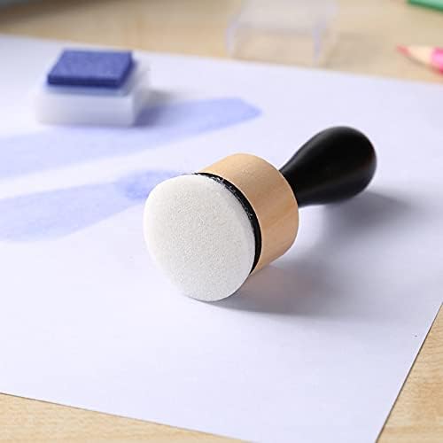 Ink Paints Mixing Blending Tool Mini Round Foam Refills, - Image 8