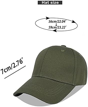 LANGZHEN Unisex Baseball Cap 100% Cotton Fits Men Women Washed Denim Adjustable Dad Hat