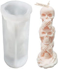TOPYS 3D Skull Candle Silicone Mold Halloween Party Supplies DIY Resin Skull by Unknown