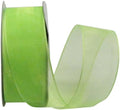 Ribbon Bazaar Sheer Organza Wired Ribbon by RibbonBazaar