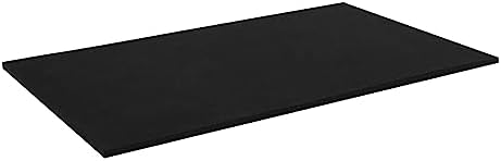 AMZQNART 5mm EVA Foam Sheets Rolls for Crafts Black Cosplay Foam 39x59in