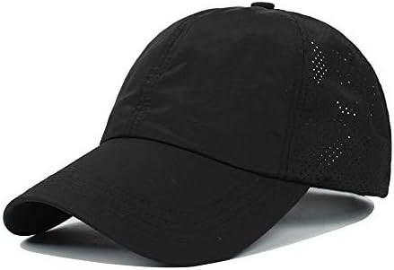 Criss Cross Hat Washed Distressed Baseball Cap Ponytail Hat High Messy Bun Ponycap for Women