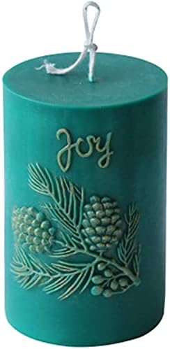 3D Cylinder Pine Cone Candle Mold, Silicone Clay Soap Mould - Image 7