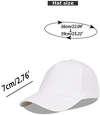 LANGZHEN Unisex Baseball Cap 100% Cotton Fits Men Women Washed Denim Adjustable Dad Hat