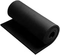 AMZQNART 12mm EVA Foam Sheets Rolls for Crafts Black Cosplay Foam 16x59in