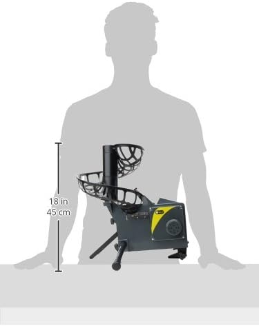 SKLZ Pitching Machine | Improve Your Swing | Ideal for Baseball & Softball Drills | Develops Hitting Power and Fielding Skills | Portable & Easy to Use