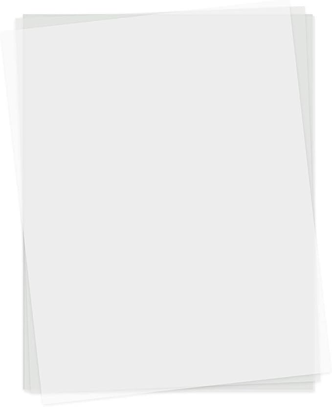 200 Pack Translucent Vellum Paper, 8.5 x 11 Inches by ASDICOXB