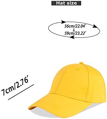 LANGZHEN Unisex Baseball Cap 100% Cotton Fits Men Women Washed Denim Adjustable Dad Hat