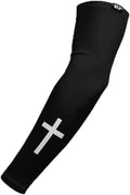 Faith Cross White and Black Arm Sleeve