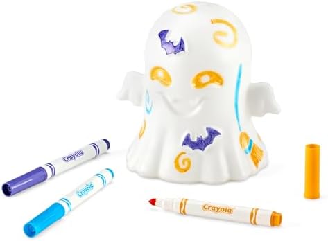 Crayola Light-Ups Ghost, Reusable Coloring Light Up Halloween Toy for Kids