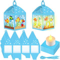 Simgoing 12 Sets Under The Sea Crafts DIY Summer Fishbowl Tissue Paper