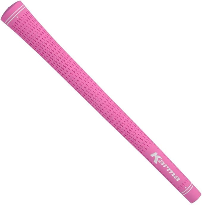 Karma Velour Golf Grips for Men, Women, Juniors | Undersize, Standard, Midsize, Oversize, & Jumbo | 6 Colors | Choose Single, 9, 13 Pack or Golf Club Grip Kit