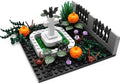 Halloween Graveyard Cross Building Blocks Set, 129 PCS Cemetery Scene