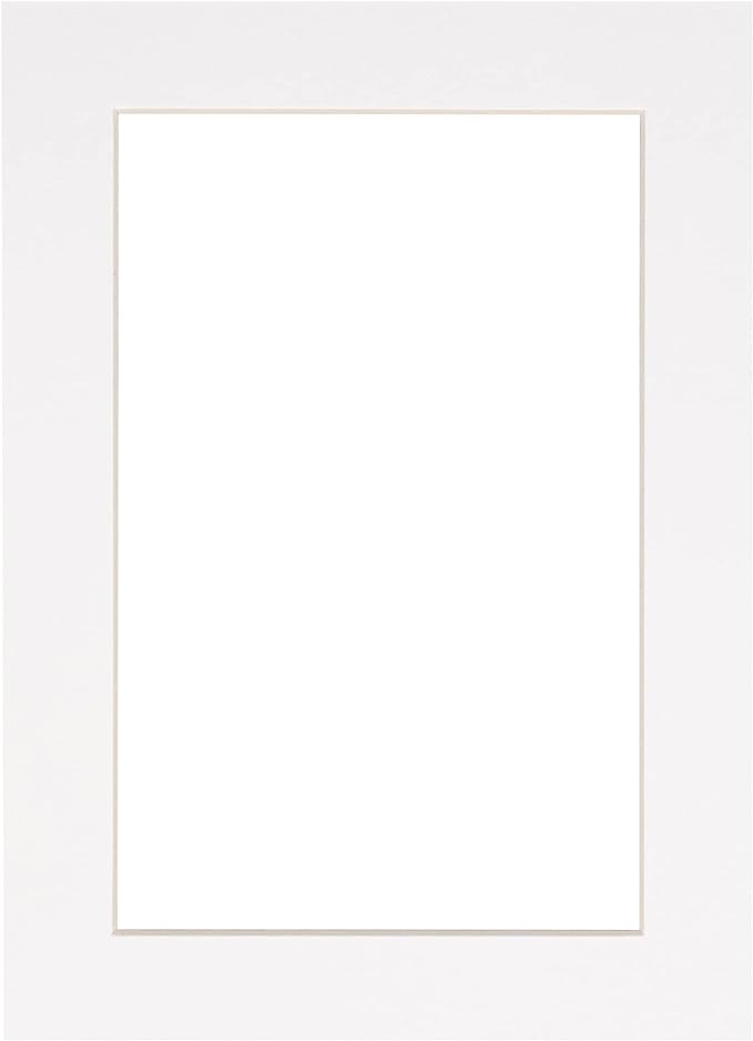 Pack of 25 Acid Free 8.5x11 Mats Bevel Cut - Image 3