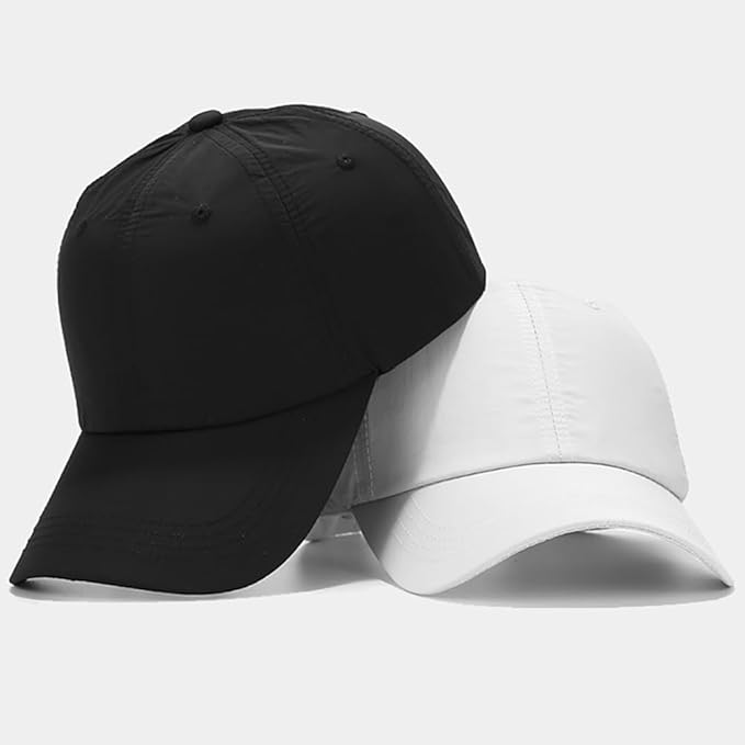 Malaxlx Waterproof Baseball Cap for Men Women Breathable UPF50+ Sport Outdoor Caps Quick Dry Adjustable Rain Hat