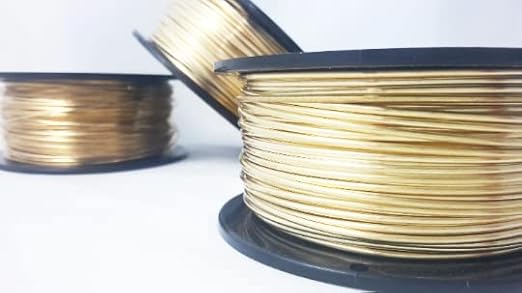 12 Gauge, Jeweler's Brass Wire, Dead Soft, CDA #260-1LB by CRAFT WIRE - Image 4