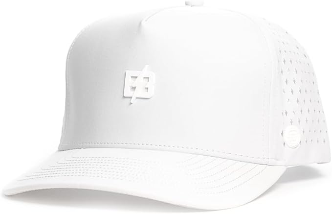 BRIMZ Outdoor Performance Hat - Water & Sweat Resistant Hats - Breathable & Moisture-Wicking Snapback