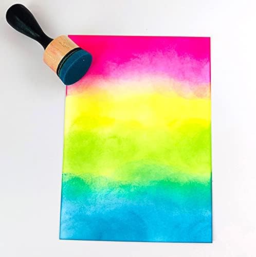 Ink Paints Mixing Blending Tool Mini Round Foam Refills, - Image 8