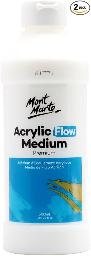 Mont Marte Premium Acrylic Flow Medium 16.9oz by MontMarte