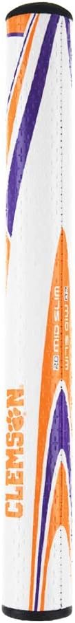 SuperStroke NCAA Golf Putter Grip, Ohio State University (Mid Slim 2.0) | Cross-Traction Surface Texture and Oversized Profile | Even Grip Pressure for a More Consistent Stroke | Non-Slip Grip