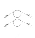 2PCS Picture Hanging Wire Adjustable 1m x 1mm Small Hooks, Picture Frame Wire by Stalishare