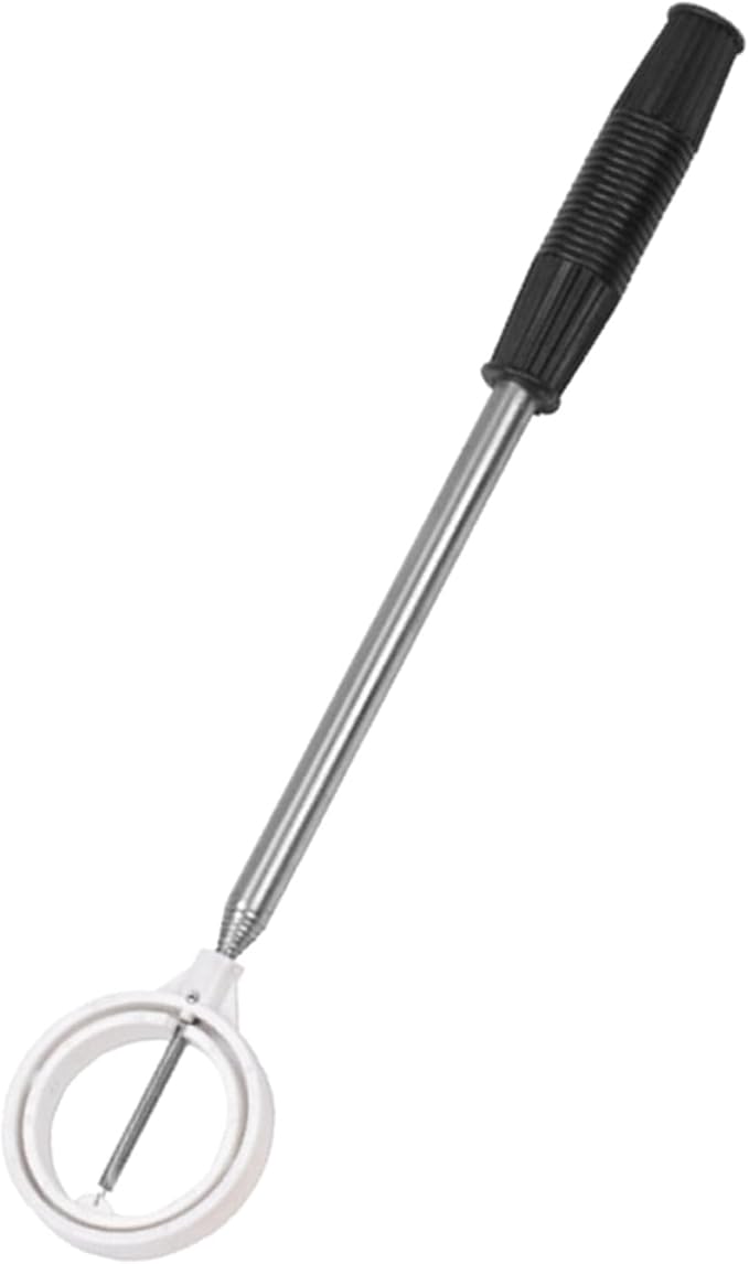 ZJchao Golf Ball Retriever, Golf Ball Retriever with Spring ReleaseReady Head and Locking Clip Golf Ball Retrievers Telescopic Yellow Golf Balls for Golf Golf Accessories for Men