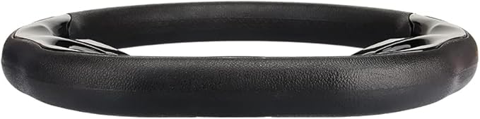 D Shape Style Golf Cart Steering Wheel Universal Design for Club Car Ds and Precedent EZGO RXV & TXT, Yamaha Golf Cart Steering Wheel