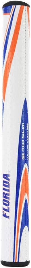 SuperStroke NCAA Golf Putter Grip, Ohio State University (Mid Slim 2.0) | Cross-Traction Surface Texture and Oversized Profile | Even Grip Pressure for a More Consistent Stroke | Non-Slip Grip