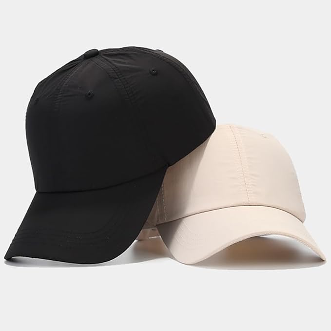 Malaxlx Waterproof Baseball Cap for Men Women Breathable UPF50+ Sport Outdoor Caps Quick Dry Adjustable Rain Hat