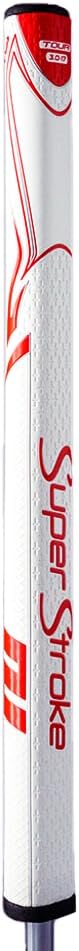 SuperStroke Zenergy Tour Golf Putter Grip with No Taper Enhanced SPYNE Technology, New Multi-Zone Texturing and Tech-Port