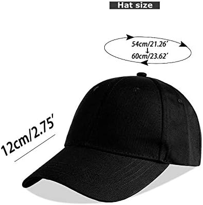 LANGZHEN Unisex Baseball Cap 100% Cotton Fits Men Women Washed Denim Adjustable Dad Hat