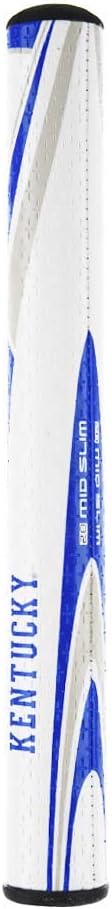 SuperStroke NCAA Golf Putter Grip, Ohio State University (Mid Slim 2.0) | Cross-Traction Surface Texture and Oversized Profile | Even Grip Pressure for a More Consistent Stroke | Non-Slip Grip