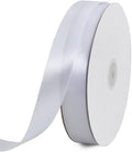 TONIFUL 1 Inch x 100yds White Satin Ribbon, Thin Solid Color Satin Ribbon by TONIFUL