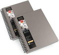 ARTEZA Watercolor Sketchbook, 9x12 Inches – 64 Pages Each, Spiral-Bound 140 lb by ARTEZA