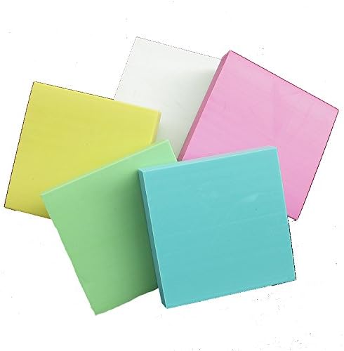 Generic 5pcs Square Rubber Stamp Carving Blocks by ChenkouCraft