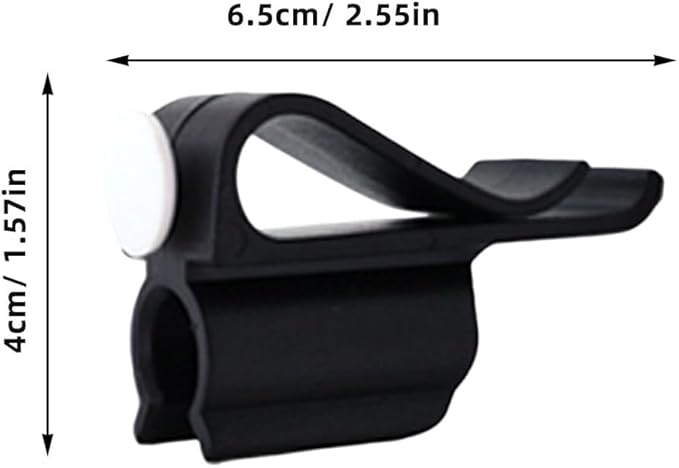 POPETPOP Golf Club Bag Clips On: 14 Pack Plastic Putter Clamp Holder Organizer - Durable Golf Accessories for Men Women Golfer (Black)