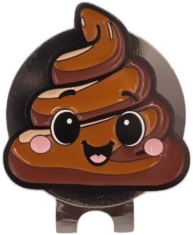 Funny & Unique Golf Ball Markers with Hat Clip – Creative Icon Designs for Golfers – Golf Accessories & Gifts