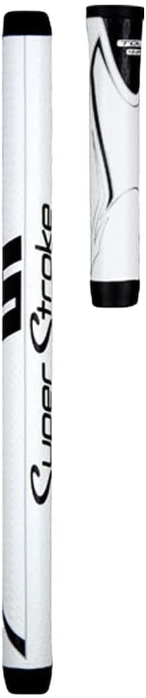 SuperStroke Zenergy Tour Golf Putter Grip with No Taper Enhanced SPYNE Technology, New Multi-Zone Texturing and Tech-Port