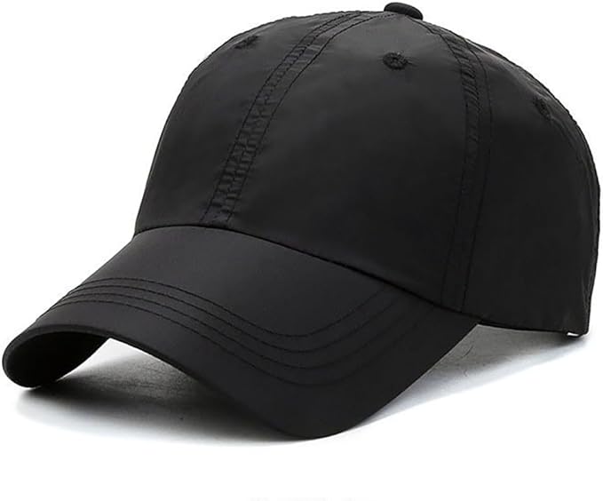 Malaxlx Waterproof Baseball Cap for Men Women Breathable UPF50+ Sport Outdoor Caps Quick Dry Adjustable Rain Hat