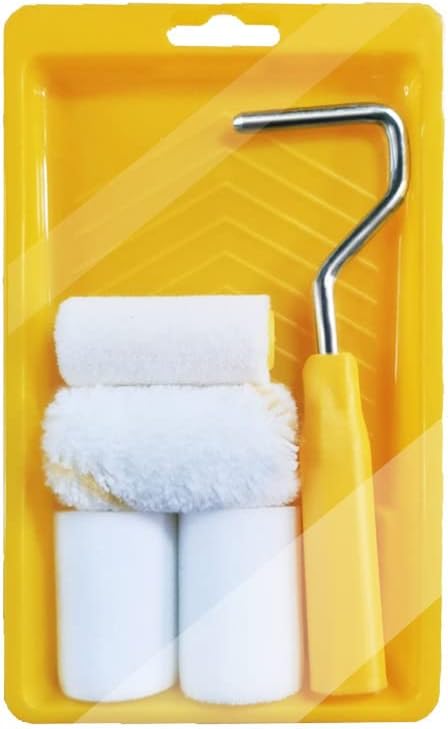 RZJZGZ Mini Foam Paint Roller Painting Decorating Touch Up Trim Kit 2 inch - Image 7